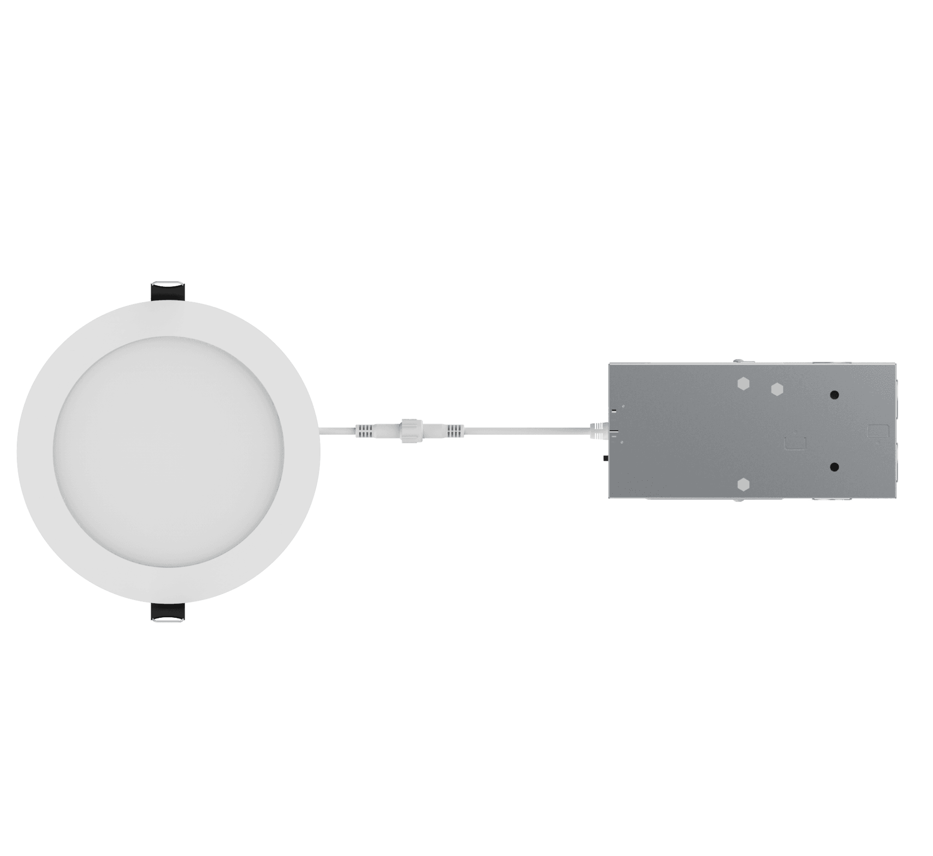 SDR Round 6 inch LED light fixture